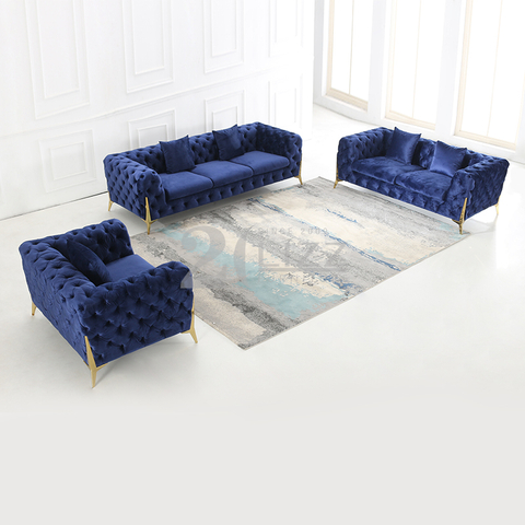 نسيج قطيفة تقليدي كبير الحجم SoFa